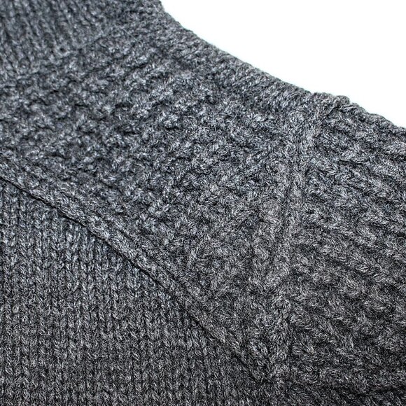 HP!! 🌏🦤🌻 Zadig & Voltaire Daphnee ALN - Alpaca Coatigan Jacket w/Leather Trim - Picture 5 of 11